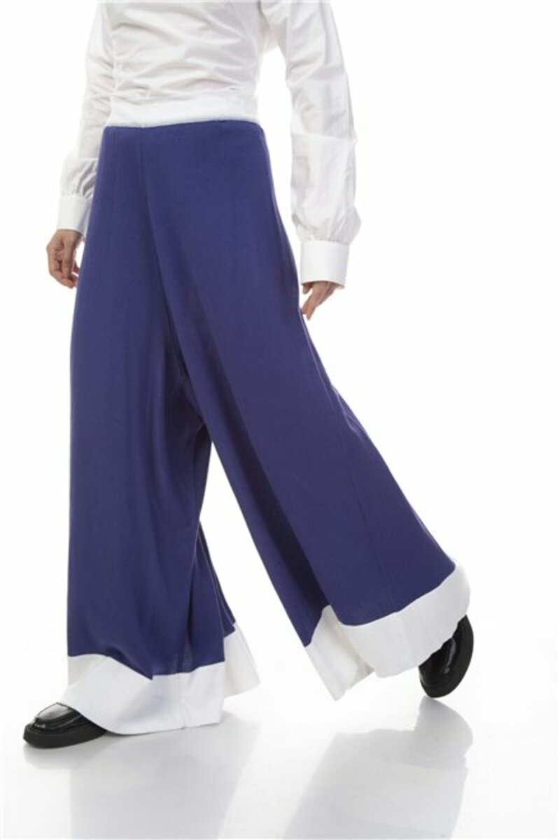 Bell bottoms with white trims